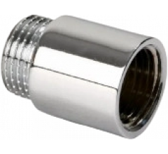 Удлинитель ВН 1/2"x15 мм, хромированный TIM